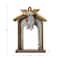 Glitzhome® Multicolor Resin Nativity Figurine Set